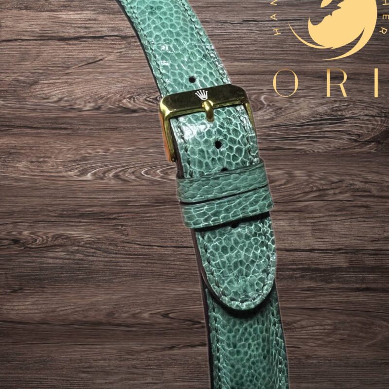 Saat kəməri dəvə quşu dərisi ilə